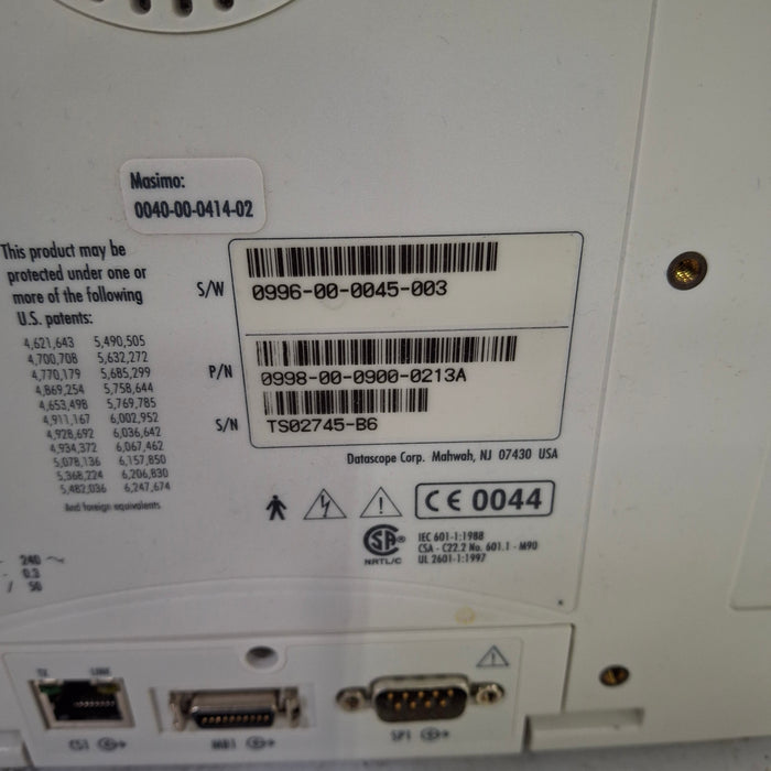 Datascope Passport 2 Patient Monitor