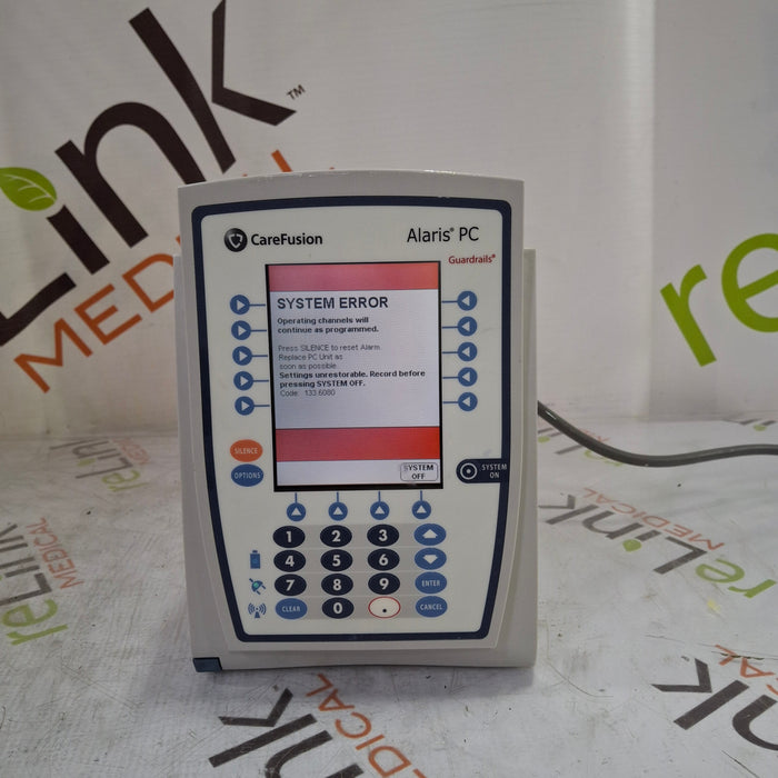 CareFusion Alaris 8015 Small Screen POC Infusion Pump