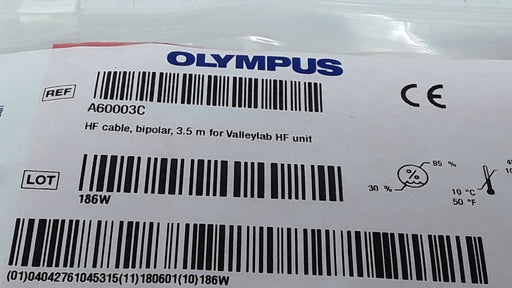 Olympus Olympus A60003C HF Cable Bipolar 3.5 m for Valleylab HF Unit Surgical Power Instruments reLink Medical