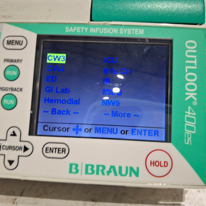 B. Braun Outlook 400ES Infusion Pump