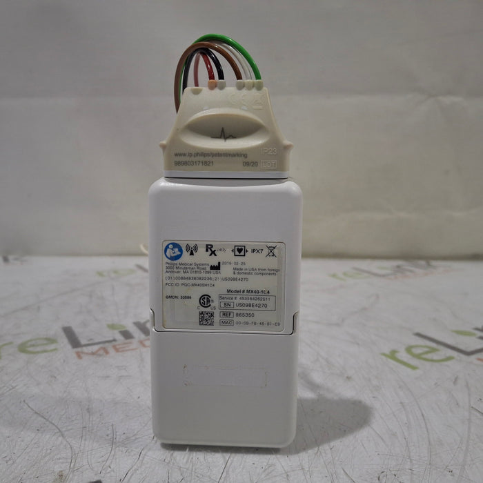 Philips MX40 1.4 ECG/SPO2 865350 Telemetry Transmitter