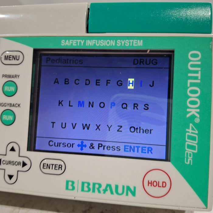 B. Braun Outlook 400ES Infusion Pump