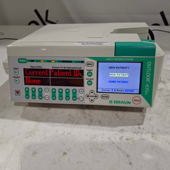 B. Braun Outlook 400ES Infusion Pump