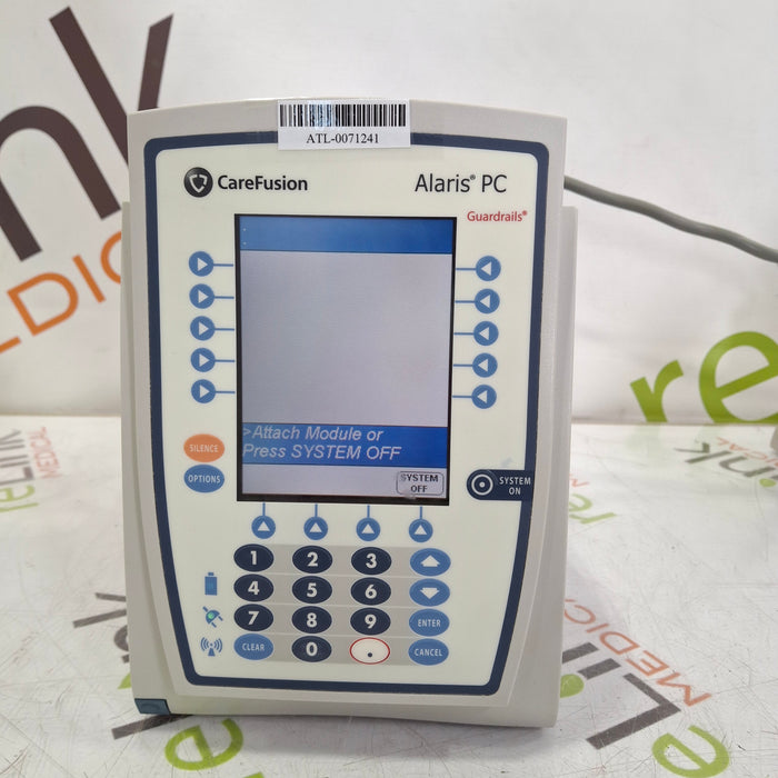 CareFusion Alaris 8015 Small Screen POC Infusion Pump