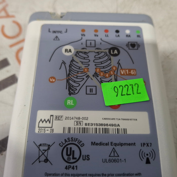 GE Healthcare Carescape T14 Telemetry Transmitter