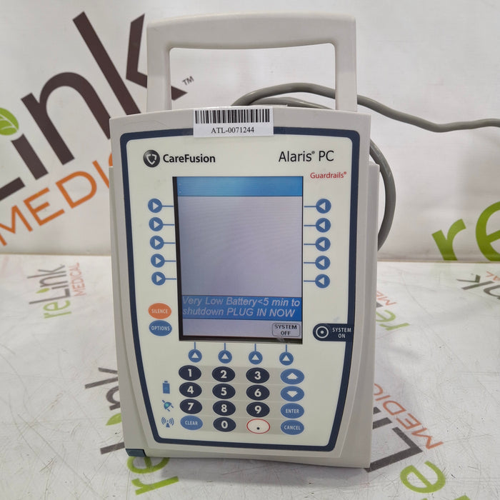 CareFusion Alaris 8015 Small Screen POC Infusion Pump