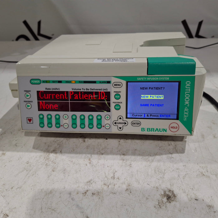 B. Braun Outlook 400ES Infusion Pump