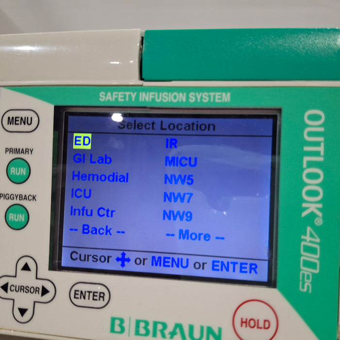 B. Braun Outlook 400ES Infusion Pump