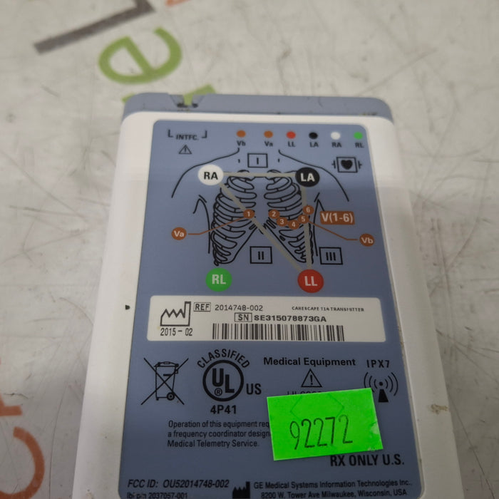 GE Healthcare Carescape T14 Telemetry Transmitter