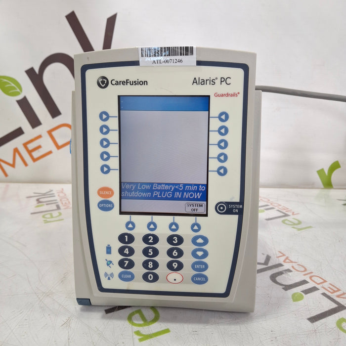 CareFusion Alaris 8015 Small Screen POC Infusion Pump