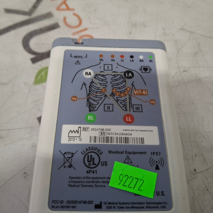 GE Healthcare Carescape T14 Telemetry Transmitter