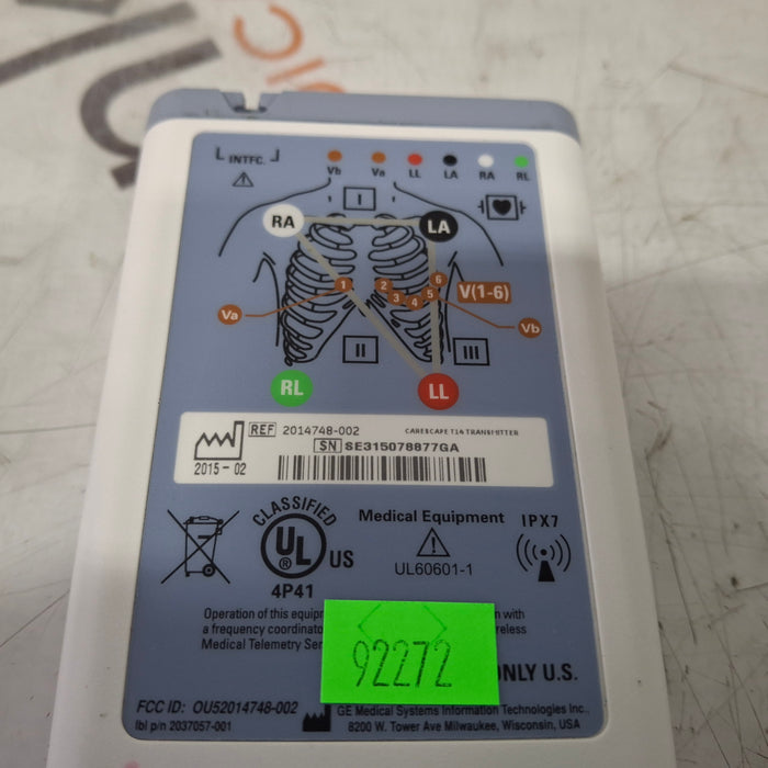 GE Healthcare Carescape T14 Telemetry Transmitter