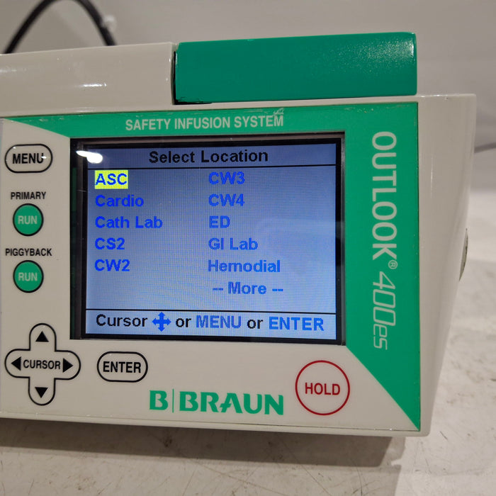 B. Braun Outlook 400ES Infusion Pump