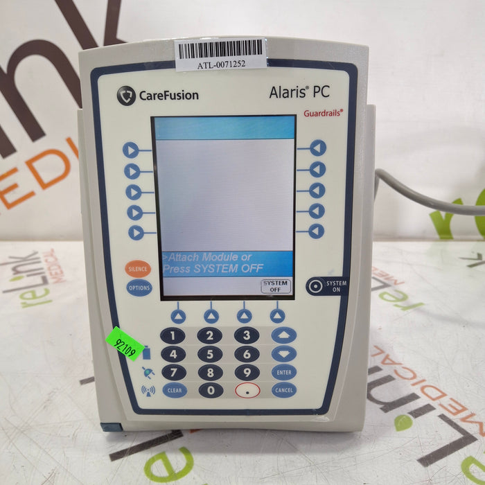 CareFusion Alaris 8015 Small Screen POC Infusion Pump