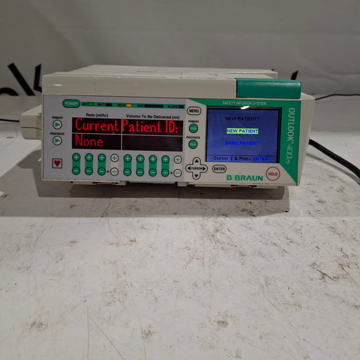 B. Braun Outlook 400ES Infusion Pump