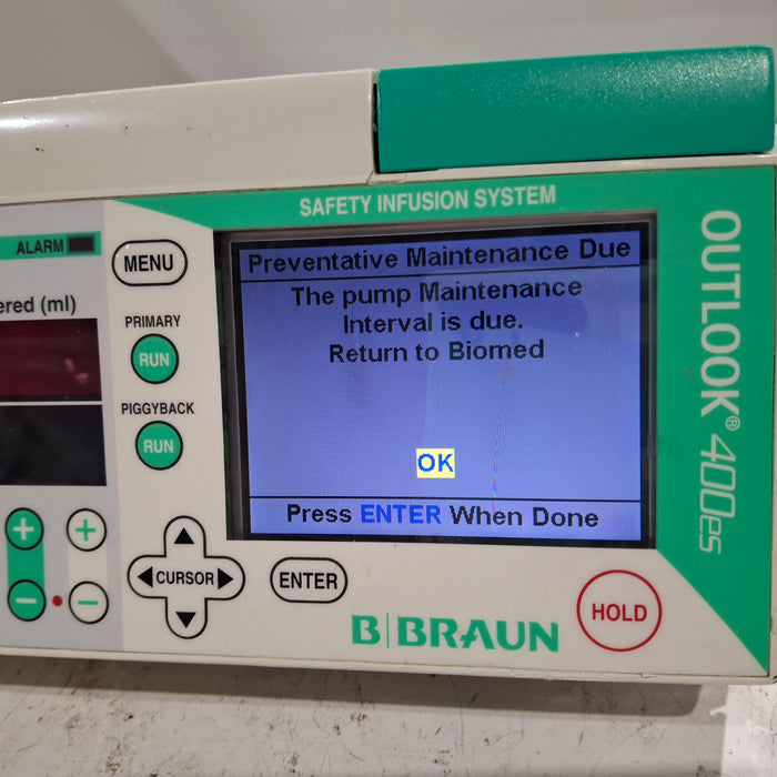 B. Braun Outlook 400ES Infusion Pump