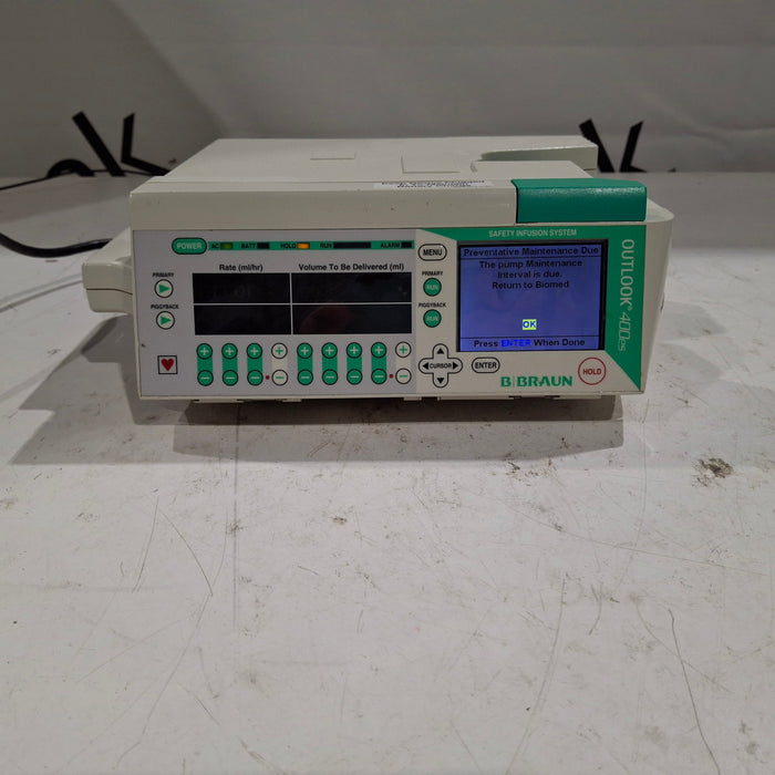 B. Braun Outlook 400ES Infusion Pump