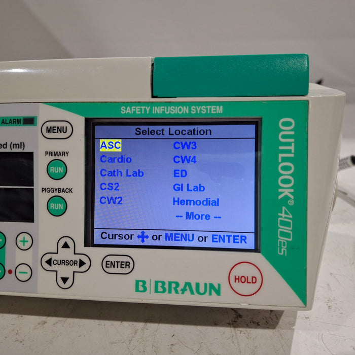 B. Braun Outlook 400ES Infusion Pump