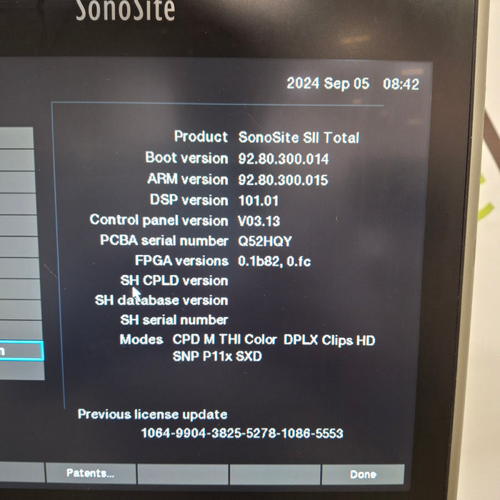 Sonosite SII Ultrasound