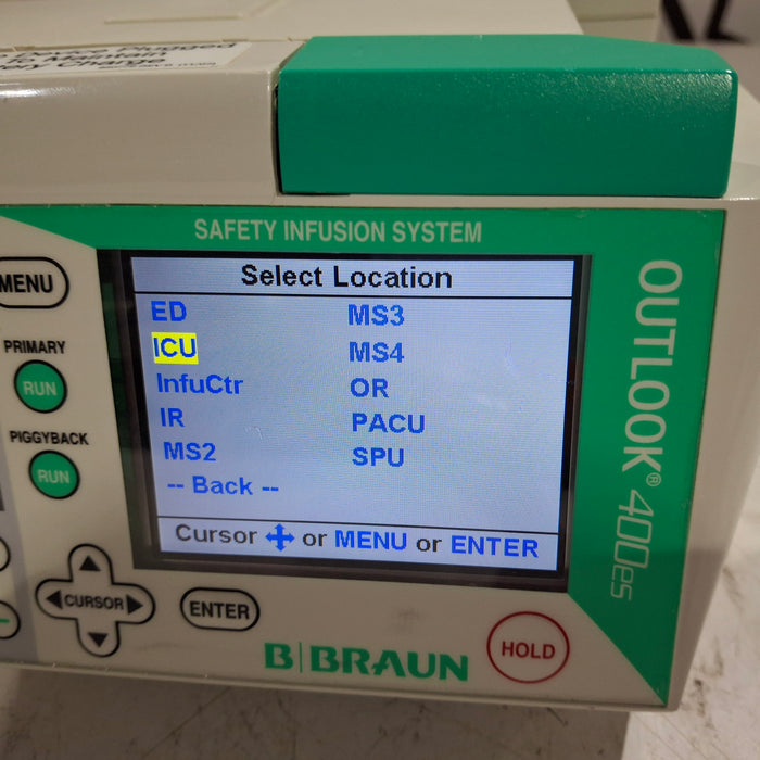 B. Braun Outlook 400ES Infusion Pump