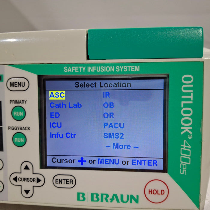 B. Braun Outlook 400ES Infusion Pump