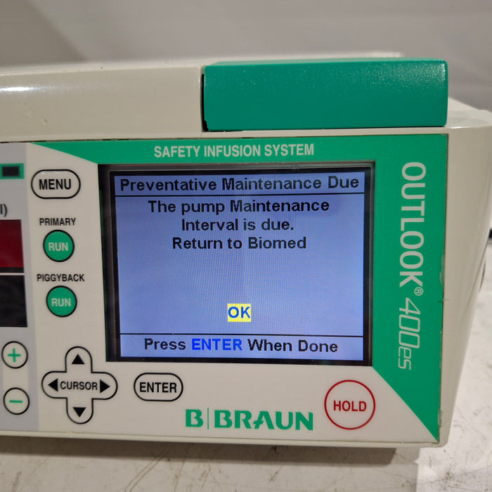 B. Braun Outlook 400ES Infusion Pump