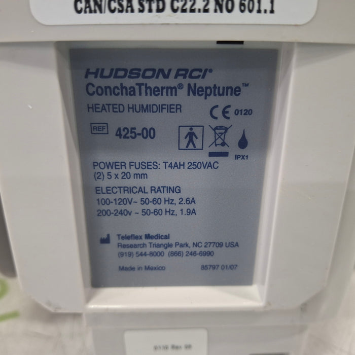 Teleflex Medical Hudson RCI Neptune Heated Humidifier