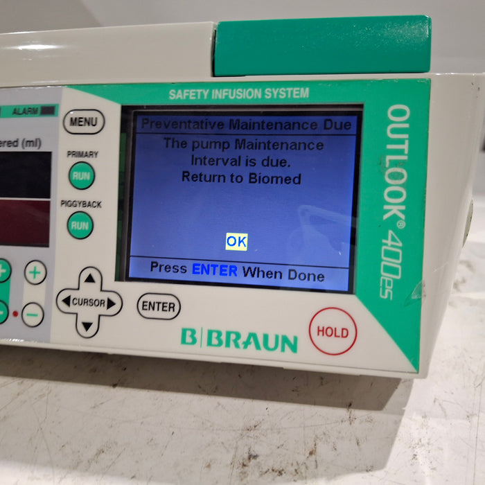 B. Braun Outlook 400ES Infusion Pump