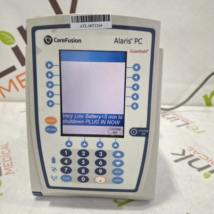 CareFusion Alaris 8015 Small Screen POC Infusion Pump