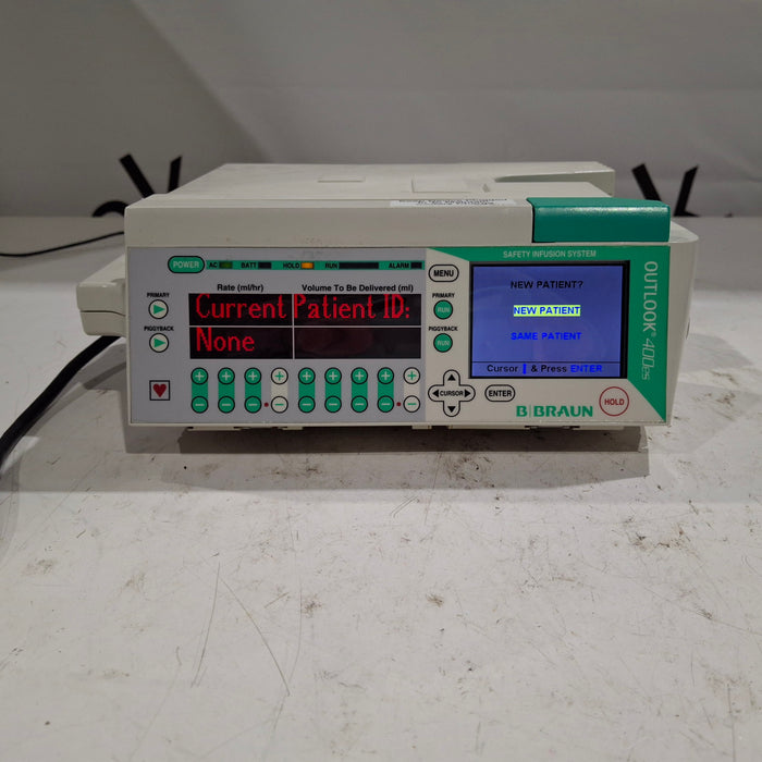 B. Braun Outlook 400ES Infusion Pump