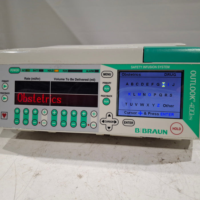 B. Braun Outlook 400ES Infusion Pump