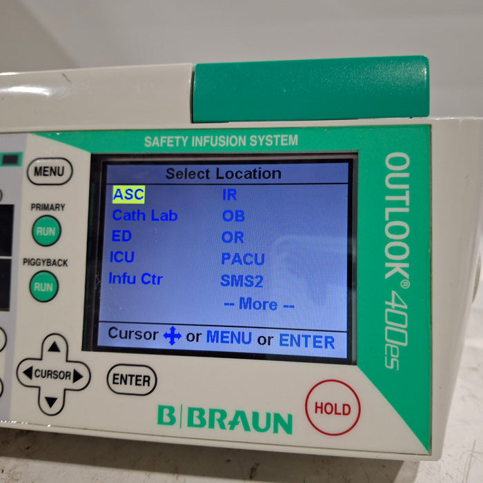 B. Braun Outlook 400ES Infusion Pump