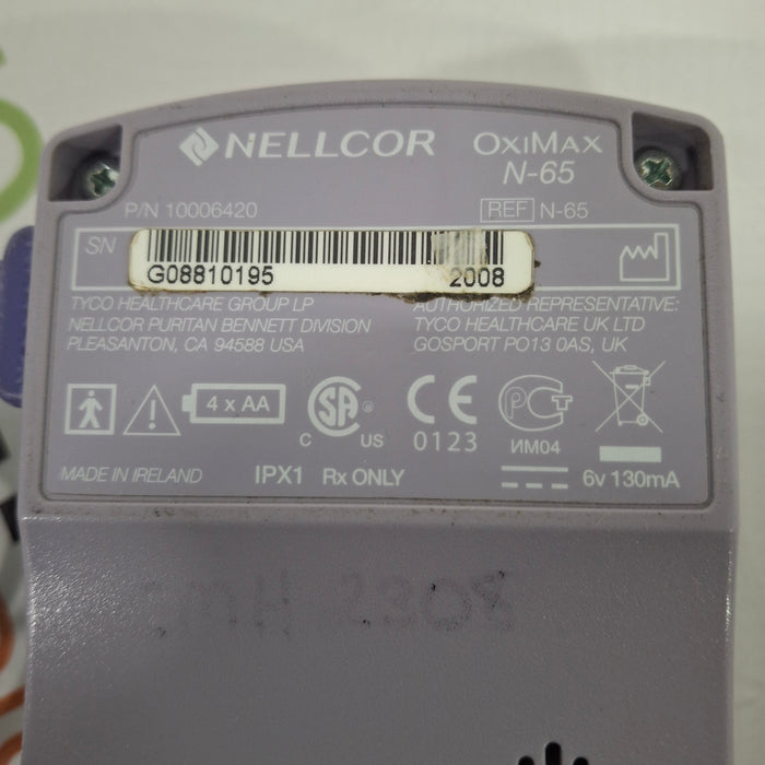 Nellcor Oximax N-65 Pulse Oximeter