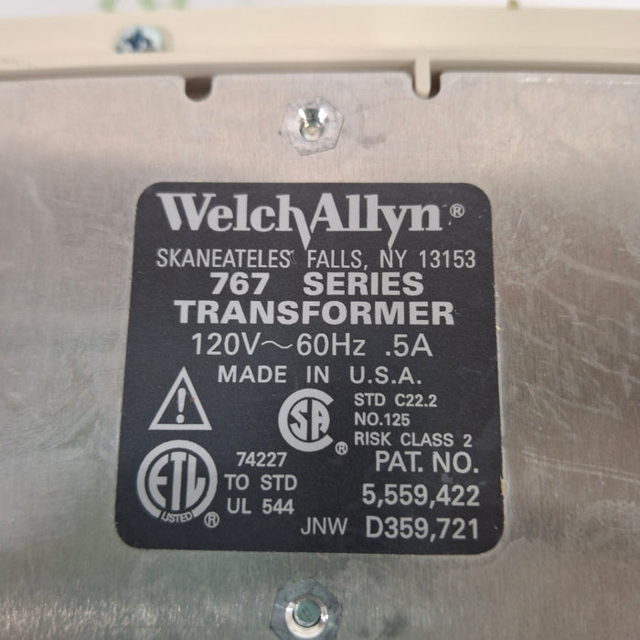 Welch Allyn 767 Series Transformer without Heads