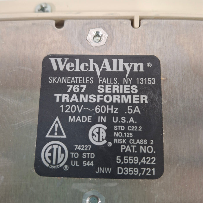 Welch Allyn 767 Series Transformer without Heads