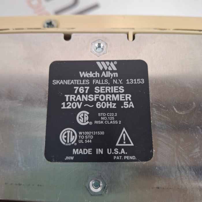 Welch Allyn 767 Series Transformer without Heads