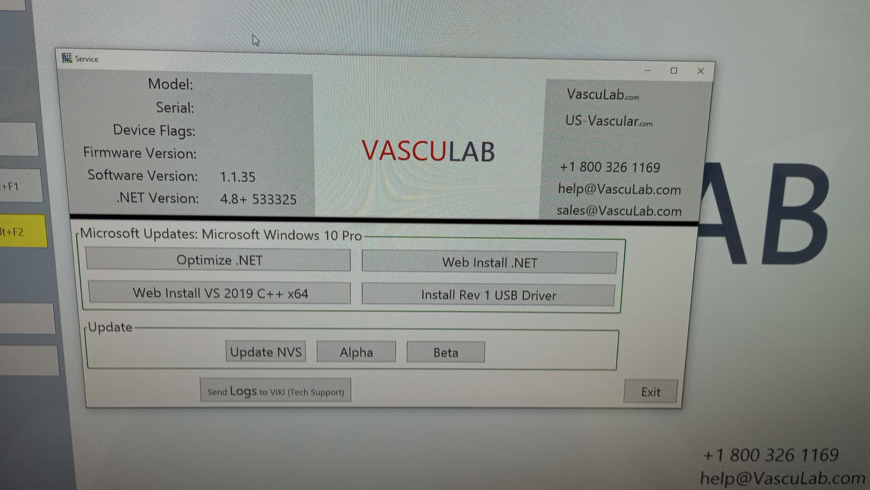 US Vascular VascuLab 4000 Vascular System