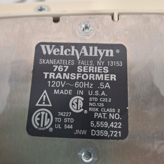 Welch Allyn 767 Series Transformer without Heads