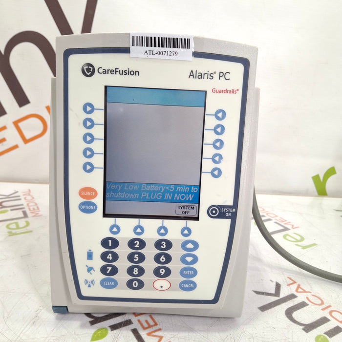 CareFusion Alaris 8015 Small Screen POC Infusion Pump