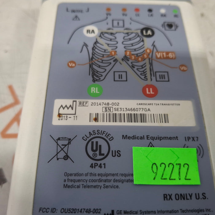 GE Healthcare Carescape T14 Telemetry Transmitter