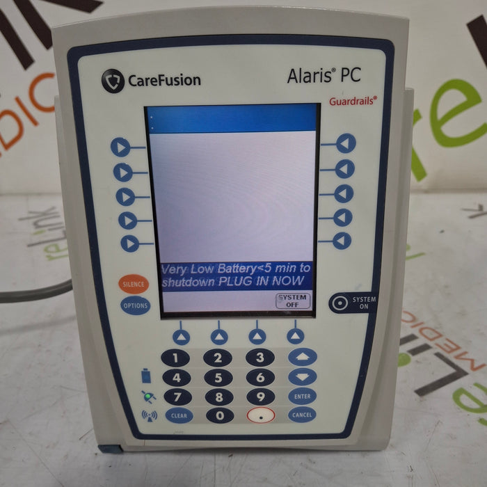 CareFusion Alaris 8015 Small Screen POC Infusion Pump