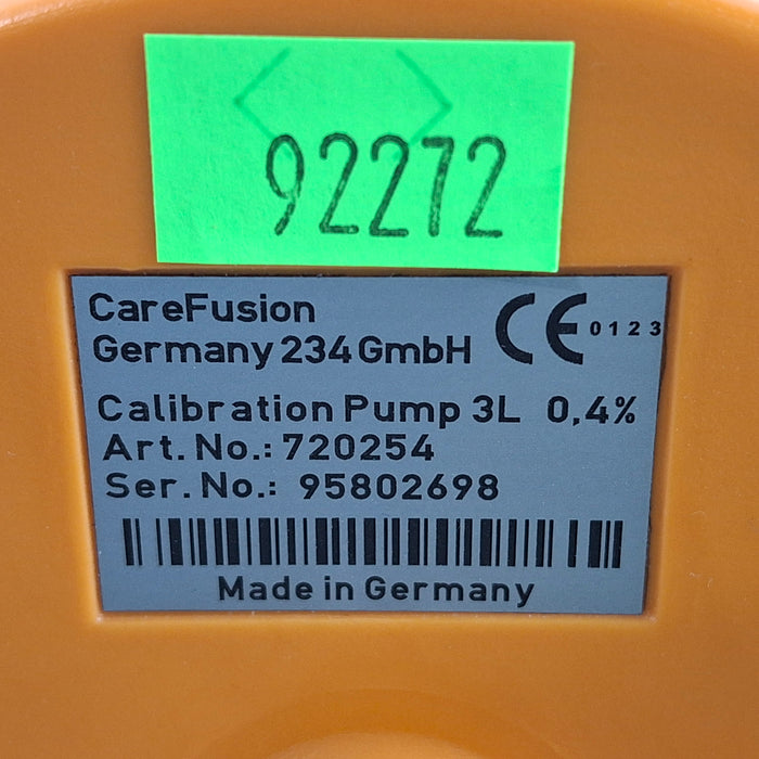 CareFusion 3 Liter Volume Calibration Syringe