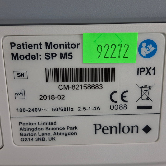 Penlon, Inc SP M5 Patient Monitor