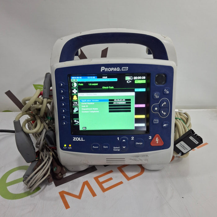 Zoll Propaq MD Vital Signs and Defibrillator