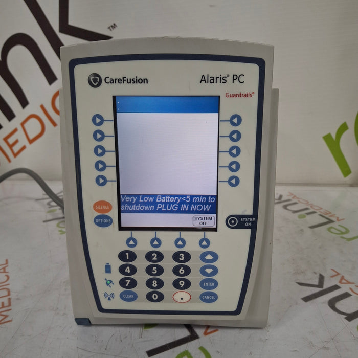 CareFusion Alaris 8015 Small Screen POC Infusion Pump