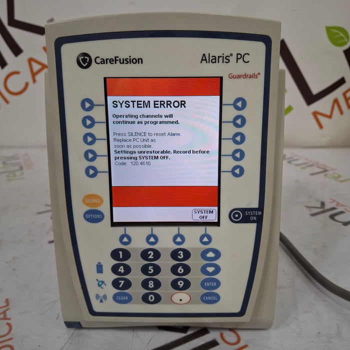 CareFusion Alaris 8015 Small Screen POC Infusion Pump