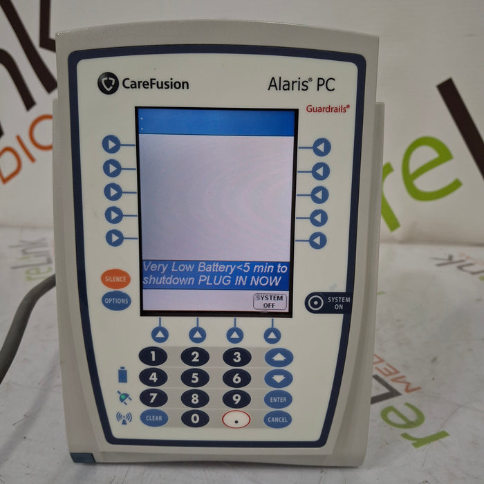 CareFusion Alaris 8015 Small Screen POC Infusion Pump