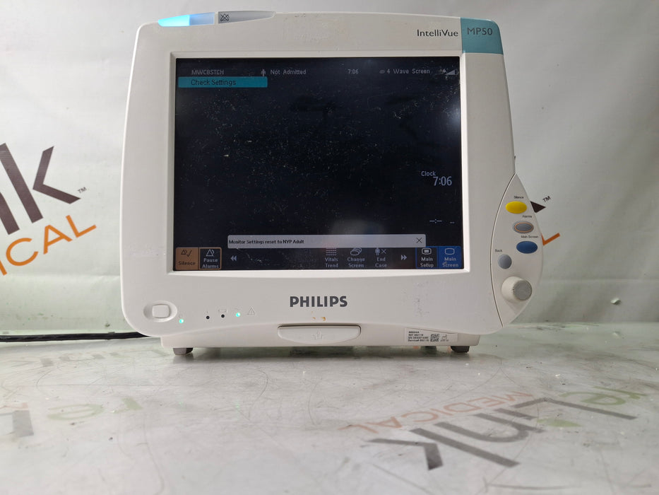 Philips IntelliVue MP50 Patient Monitor