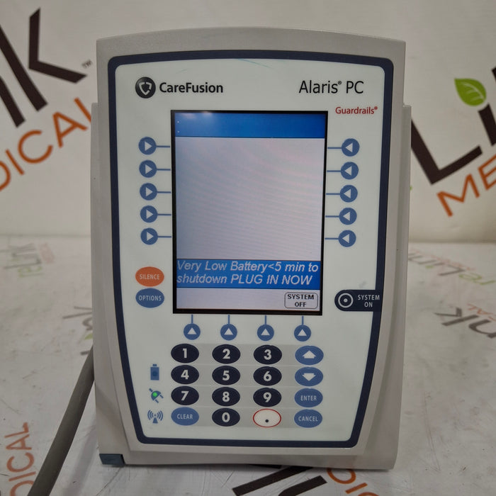 CareFusion Alaris 8015 Small Screen POC Infusion Pump