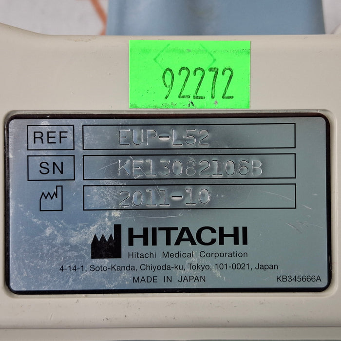 Hitachi EUP-L52 Linear Array Transducer